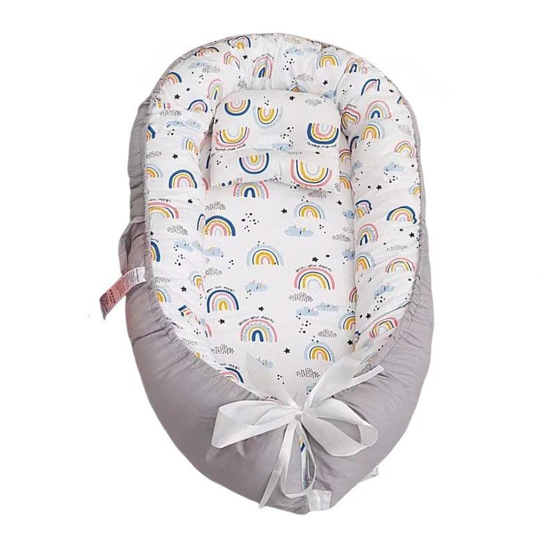 Réducteur de Lit Bébé avec Oreiller