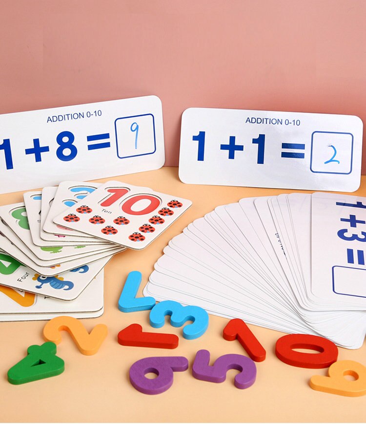 Wooden Number Counting Sticks Maths and Number Activity