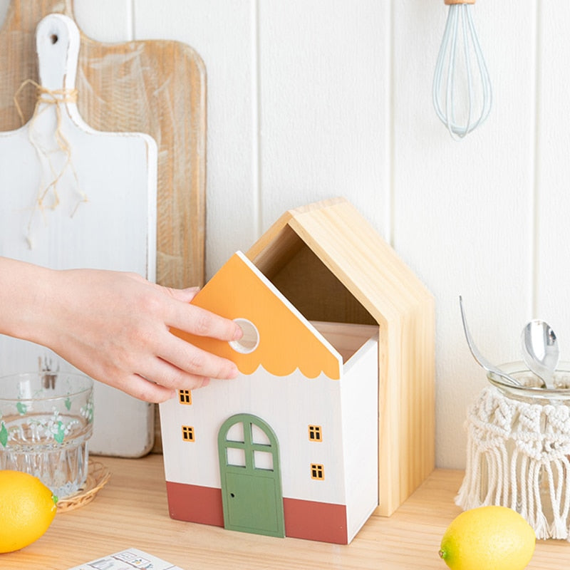 Small World Wooden Storage Boxes