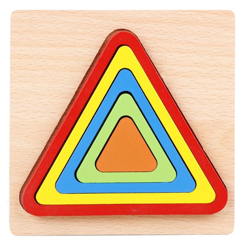 Toddler Montessori Shape Sorting Puzzle