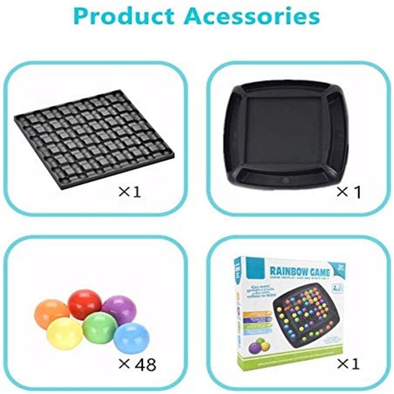 Rainbow Ball Matching Toy