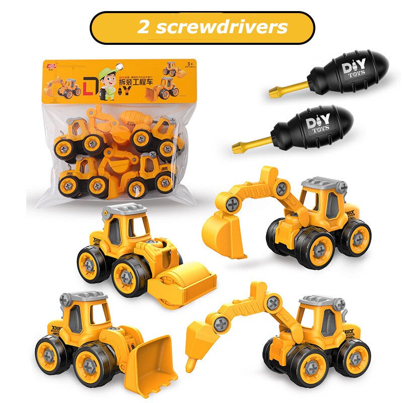 Truck Excavator Bulldozer Screw Tool Car