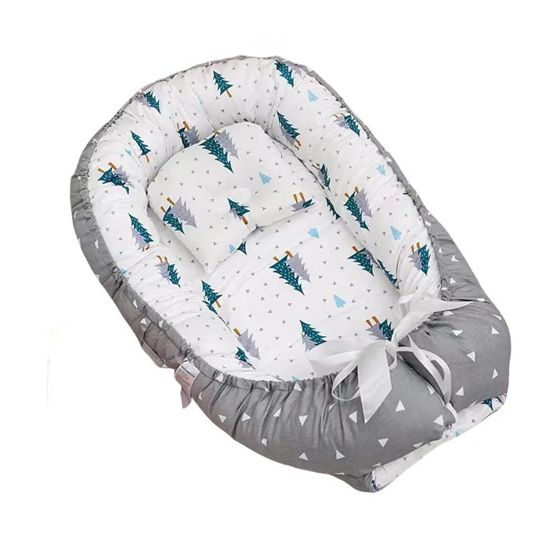 Réducteur de Lit Bébé avec Oreiller