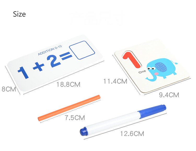 Wooden Number Counting Sticks Maths and Number Activity