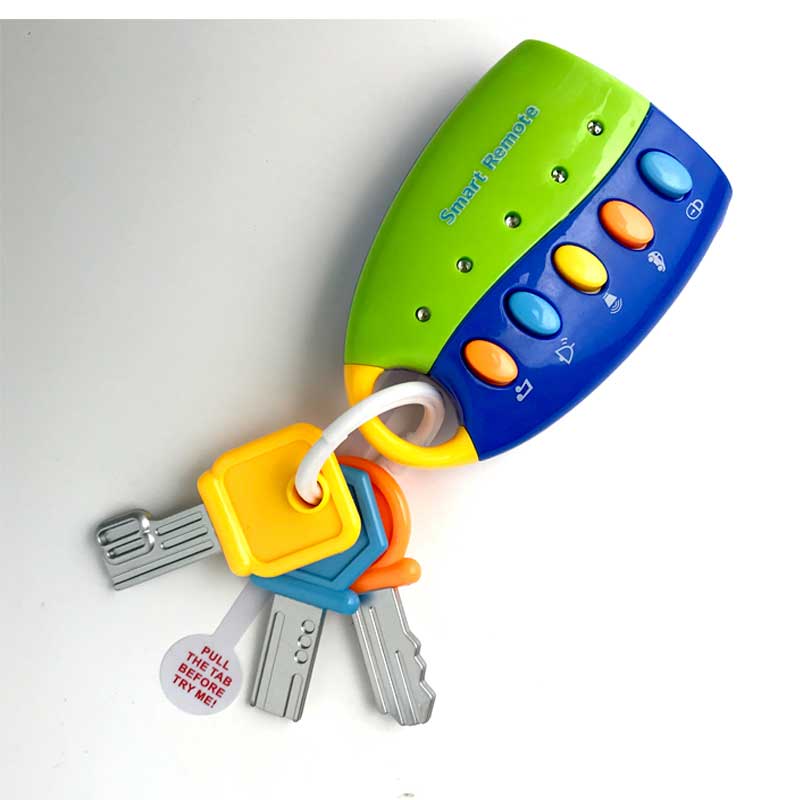 Fidtoy Car Melody Key Toy – Musical Baby Car Remote Toy for Toddlers Learning Play