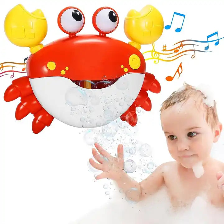 Musical Crab Bubble Bath Toy
