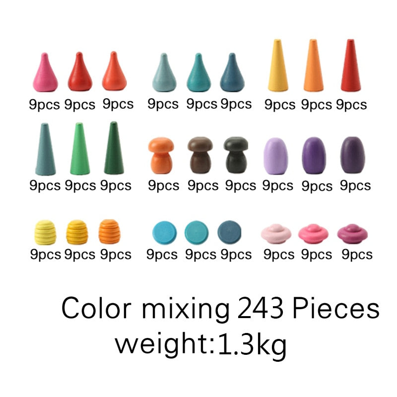 Baby Nordic Sensory Loose Parts Toys