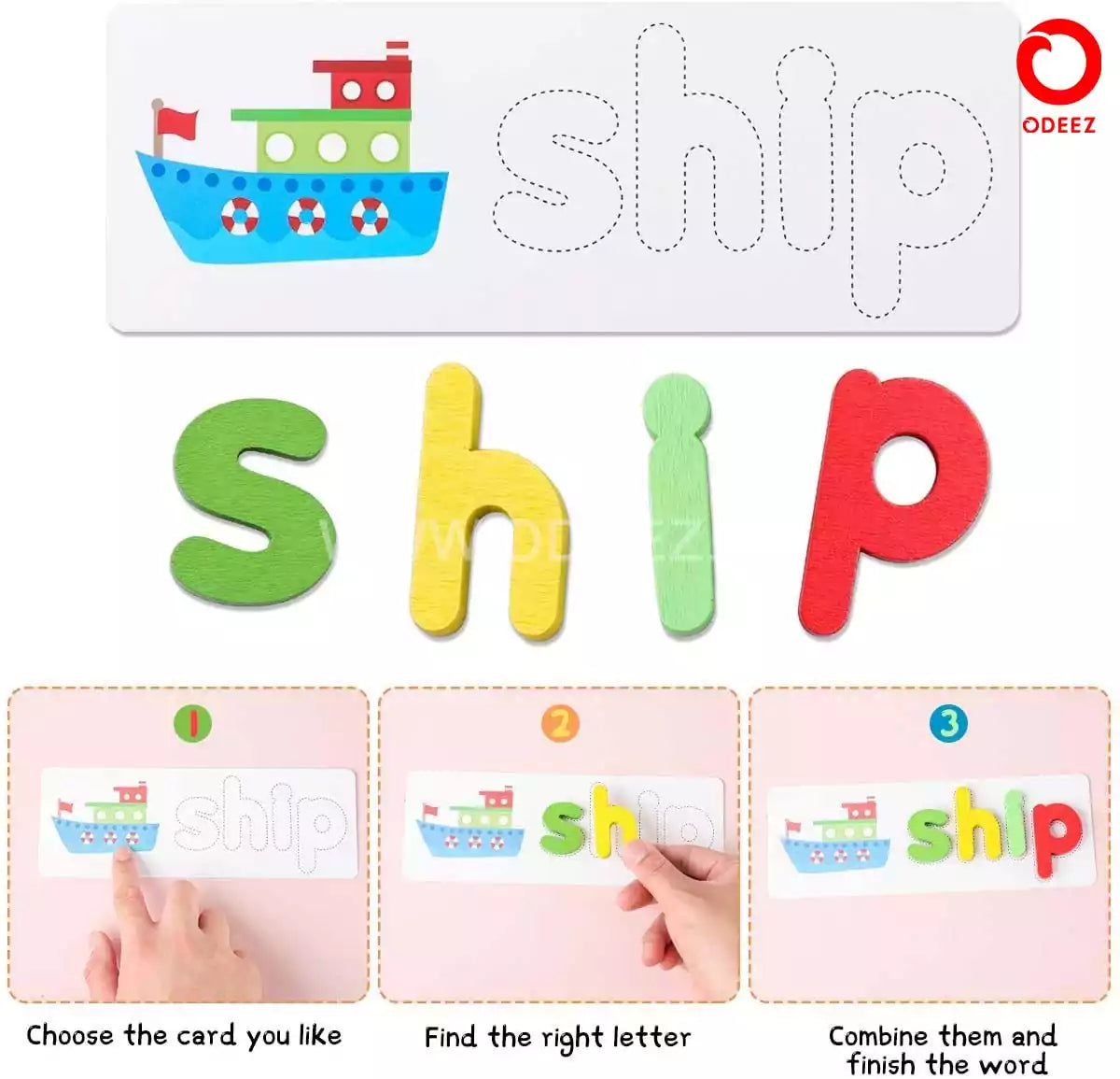 Without Box Hands-on Spelling Learning Game - SD07