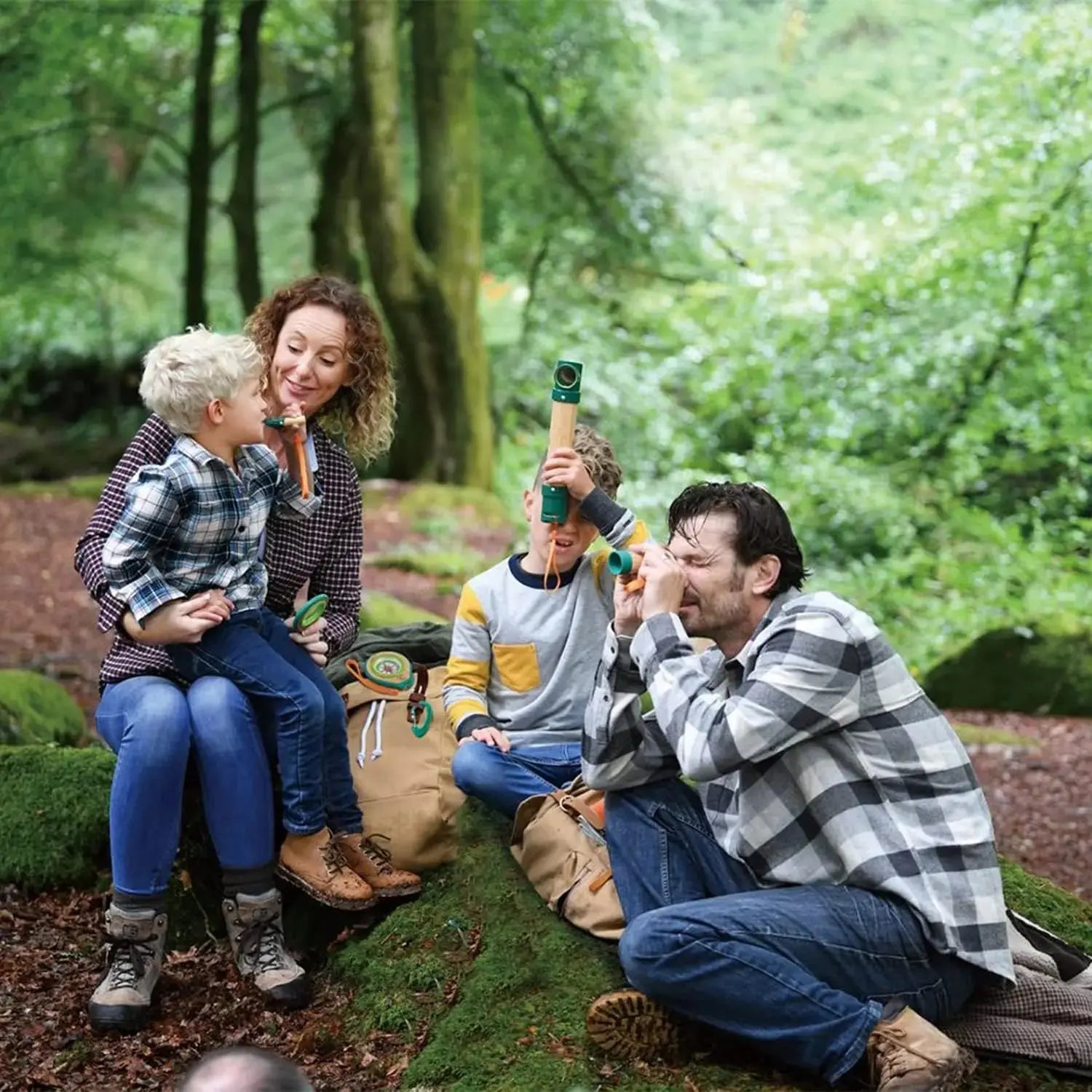 Fidtoy Kit Explorador para Niños Set de Juguetes Científicos de Aventura al Aire Libre