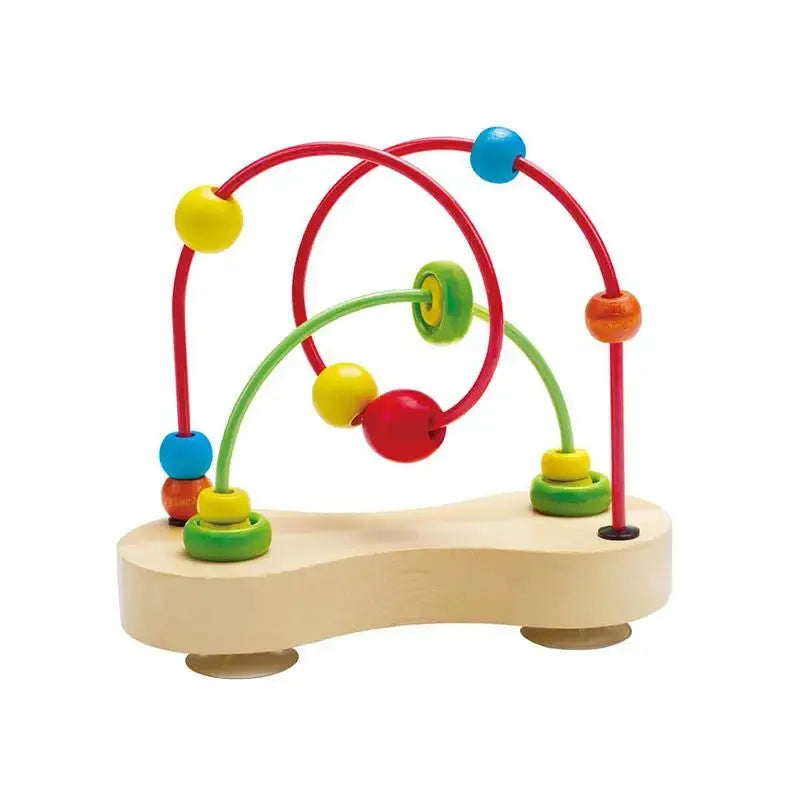 Fidtoy Wooden Bead Maze Toy Baby Activity Learning Toy