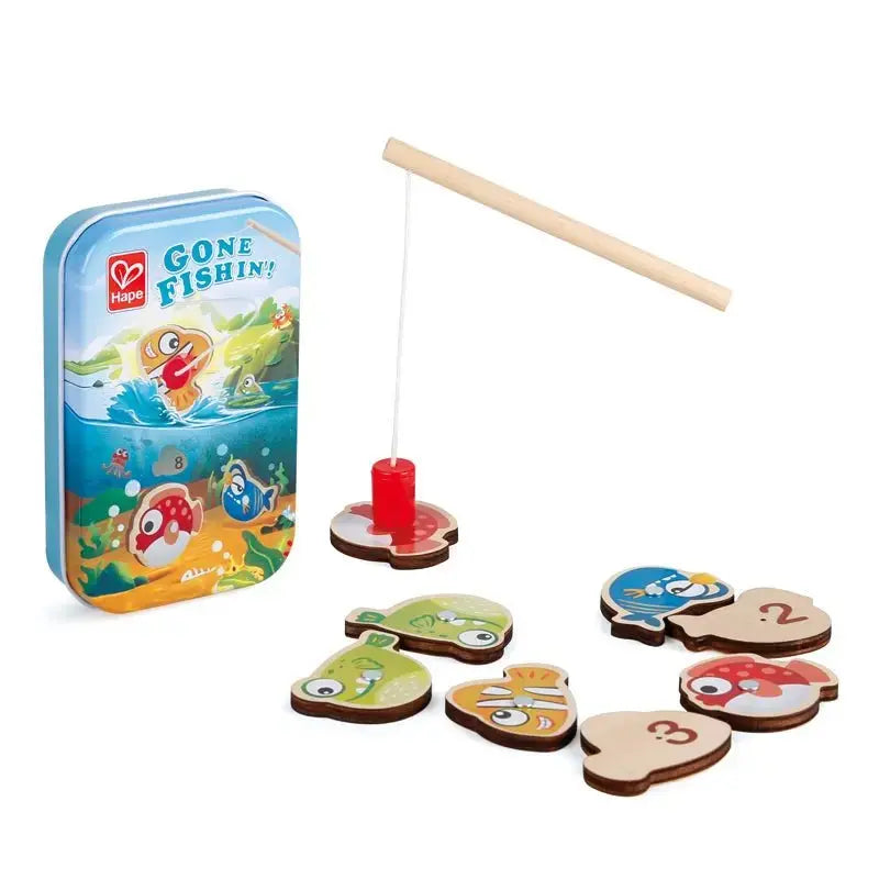 Fidtoy Magnetic Fishing Game Toy for Kids Number Learning