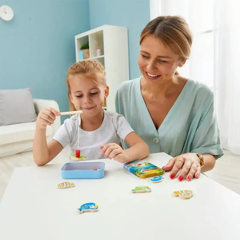Fidtoy Magnetic Fishing Game Toy for Kids Number Learning