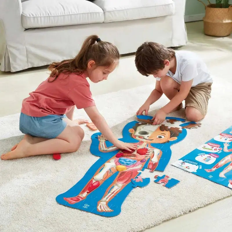 Fidtoy Human Body Puzzle Educational Anatomy Toy for Kids