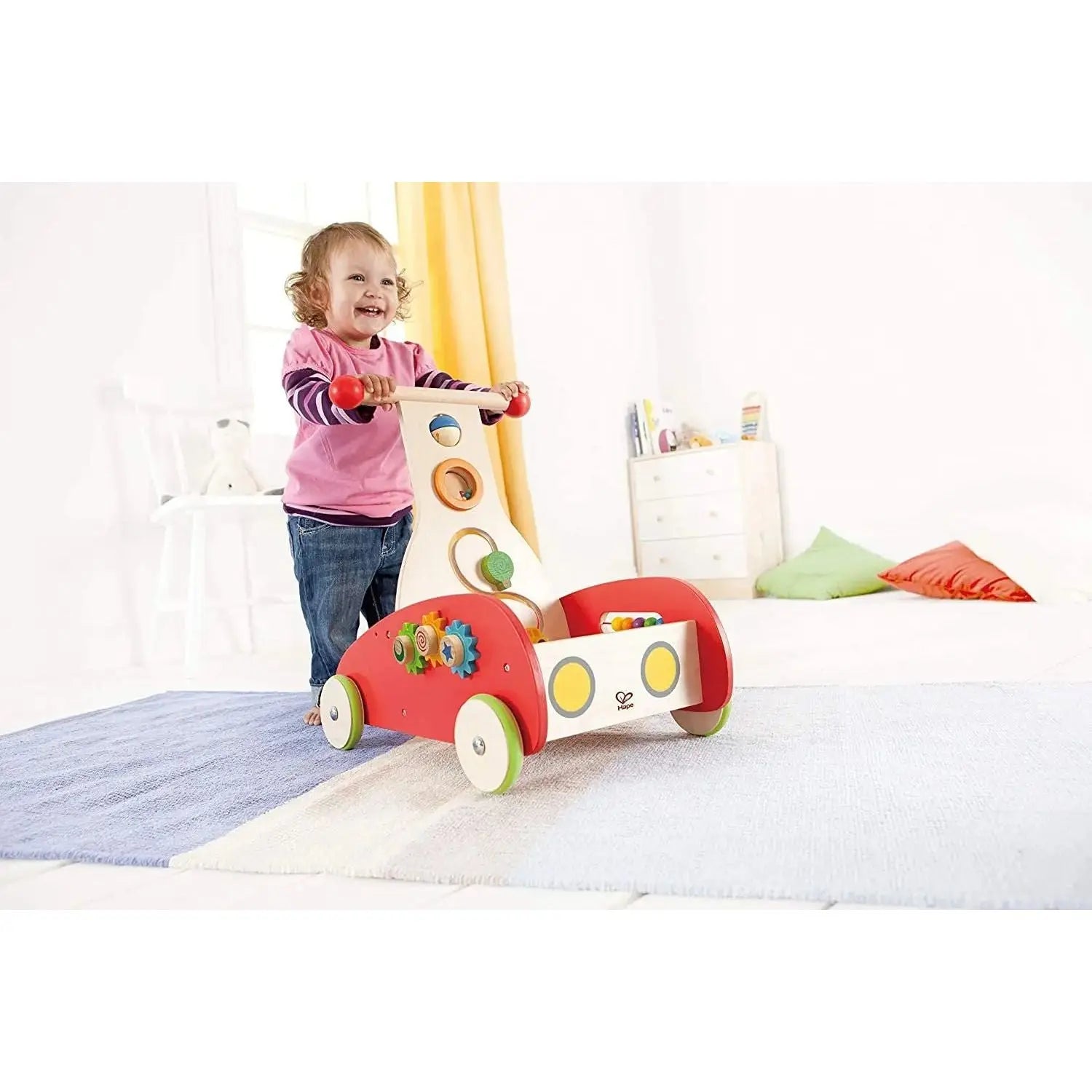 Hape Wonder Walker Push and Pull Toddler Walking Toy