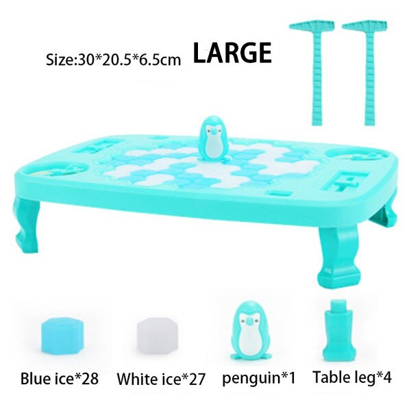 Kids Save Penguin Ice Block Breaker Trap Toys