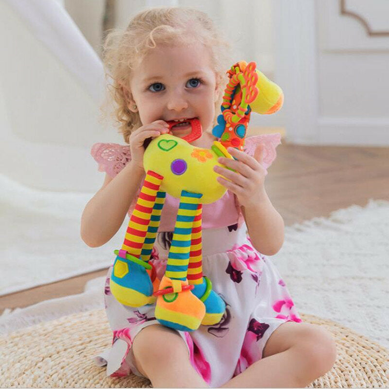 Hochet en peluche la Girafe