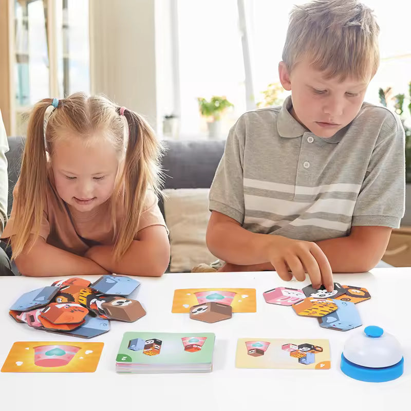 Jeu de miroir 3D Fidtoy - Apprentissage de la logique animale