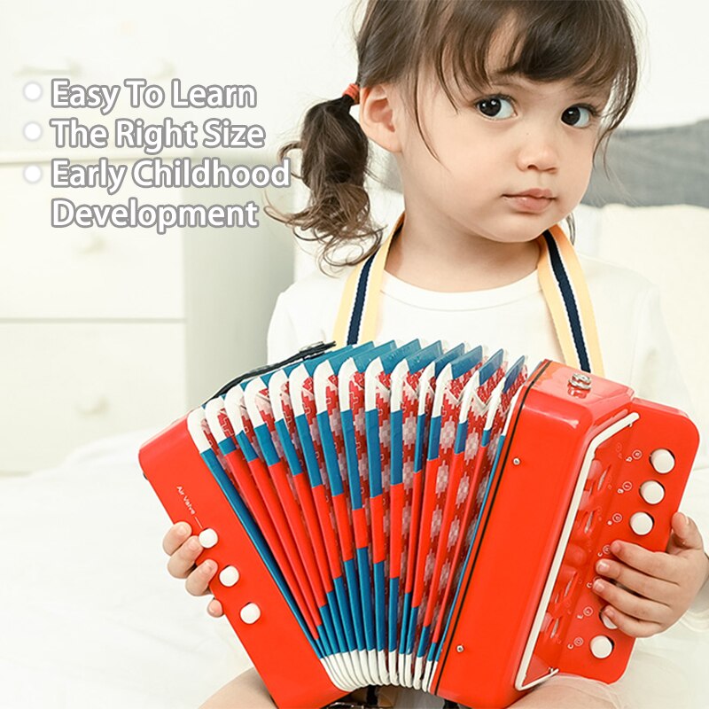 Acordeón musical de juguete para niños