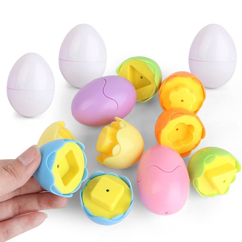 Huevos Montessori de juguete