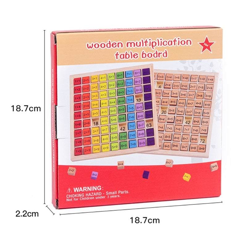 Wooden Math Wonders Playset