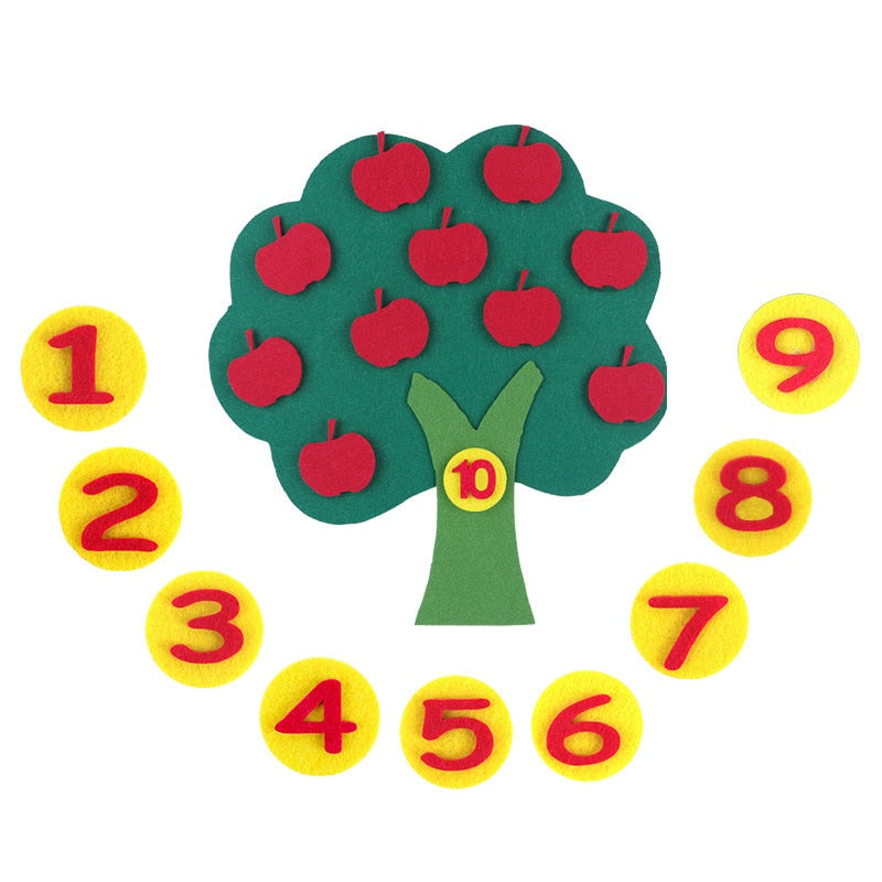 Montessori "Learn to count" Toy for kids +2 years old