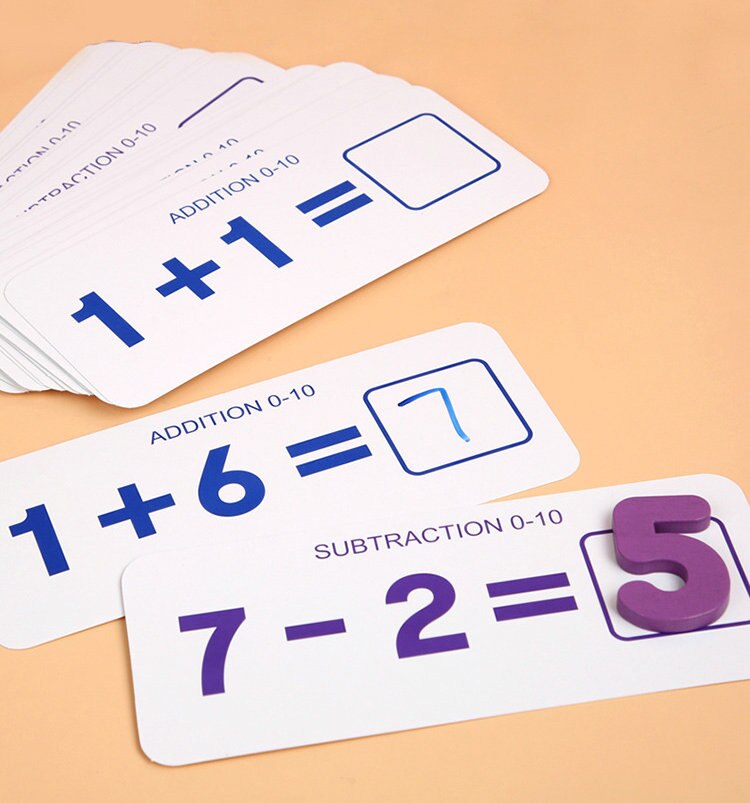 Wooden Number Counting Sticks Maths and Number Activity