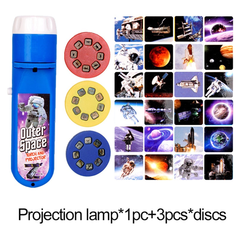 Children Slide Projector Torch Toys