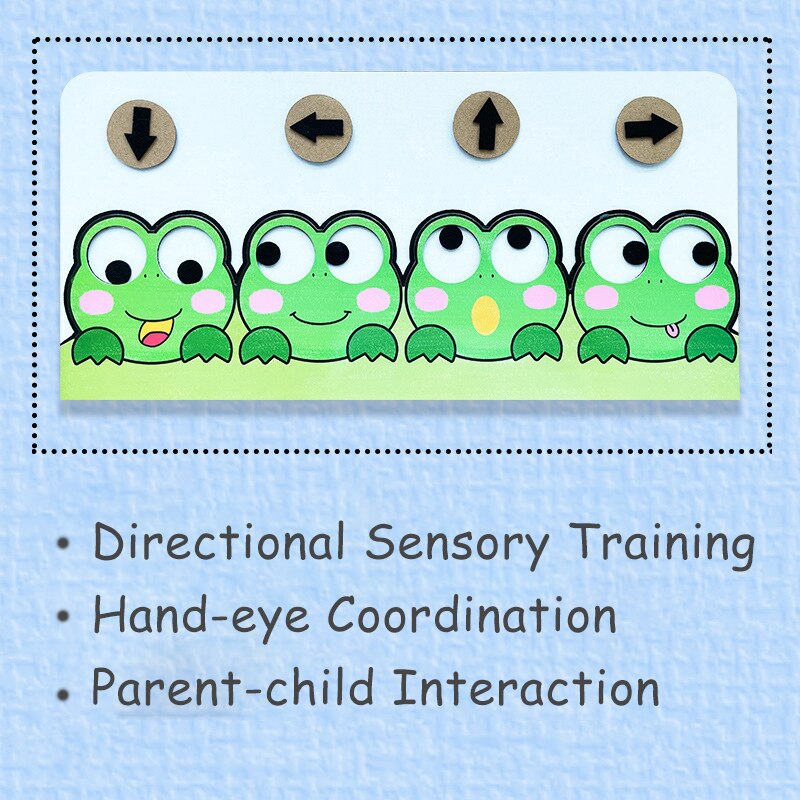 Color Direction Shape Puzzle Matching Game Toy