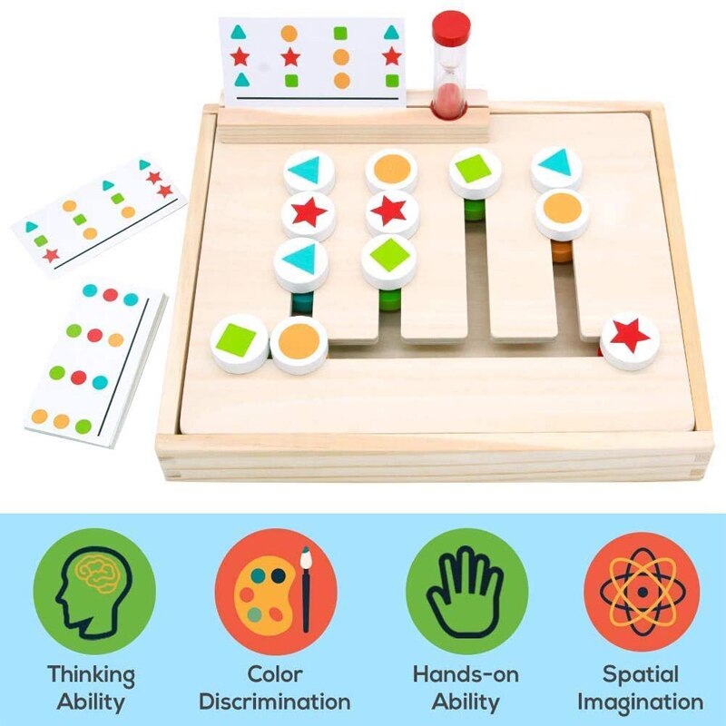 Wooden Puzzle Preschool Educational Toys