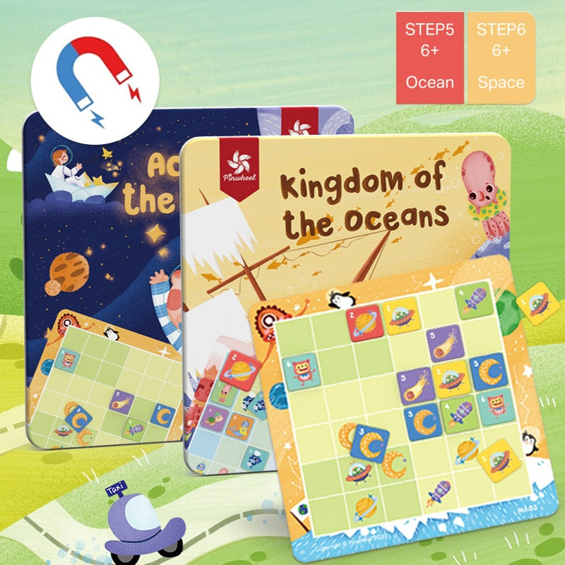 Magnetic Input Sudoku Education Board for Kids