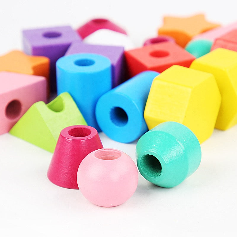 Patterning and Threading Beads- The Best Fine Motor Toys