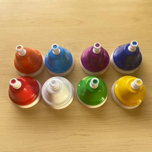 8 Notes Desk Bells - Musical Instrument