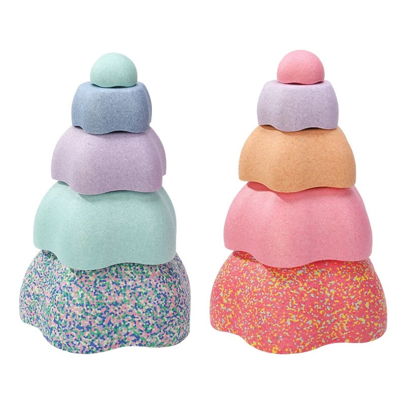 Balancing Stepping Stone Balance Boards and Hop Set of 5 EPP Toy