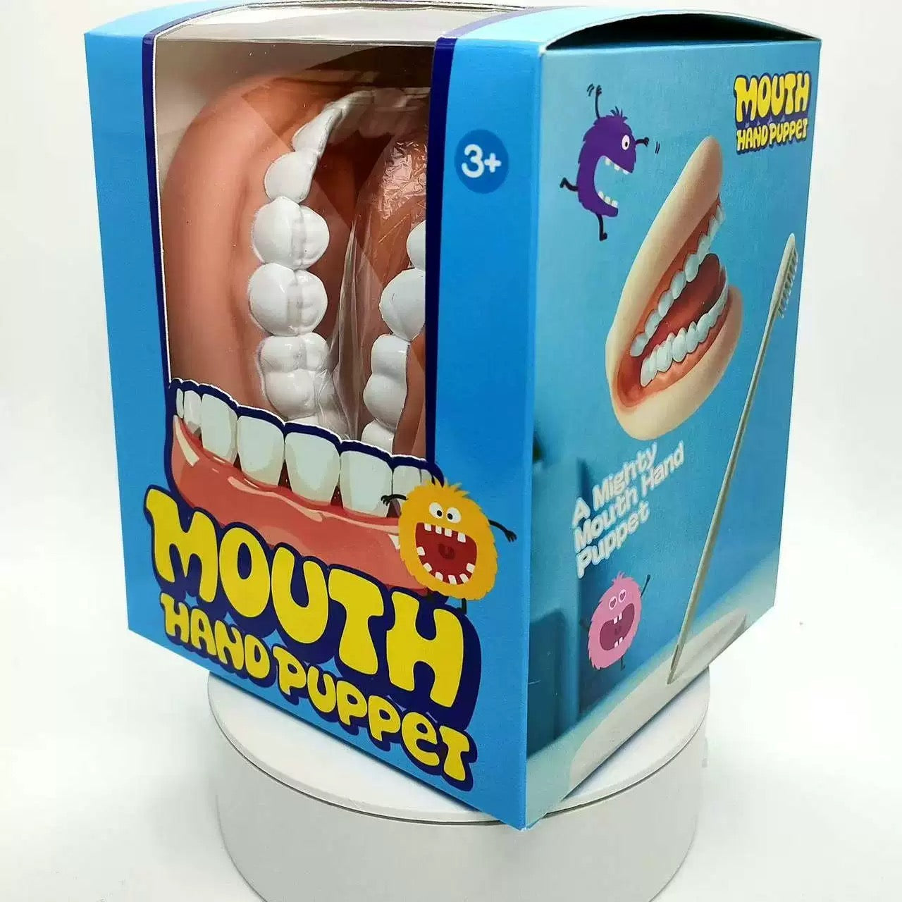 Jumbo Mouth Hand Puppet with Teeth Brush for Learning Teeth Brushing