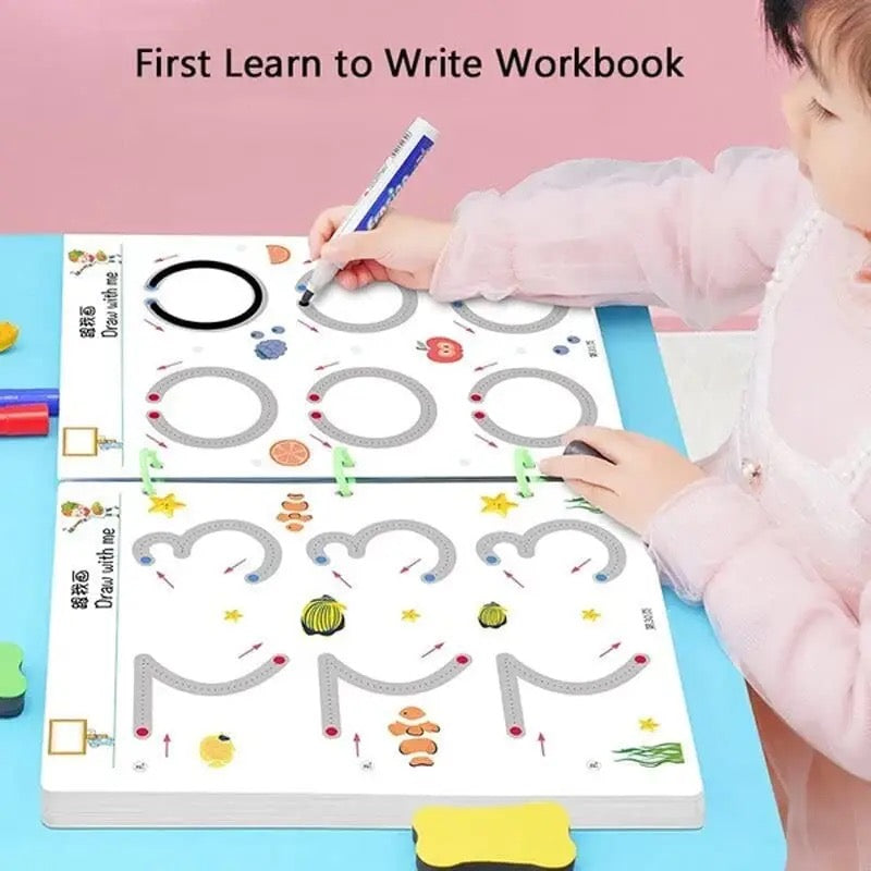 Montessori Tracing Workbook