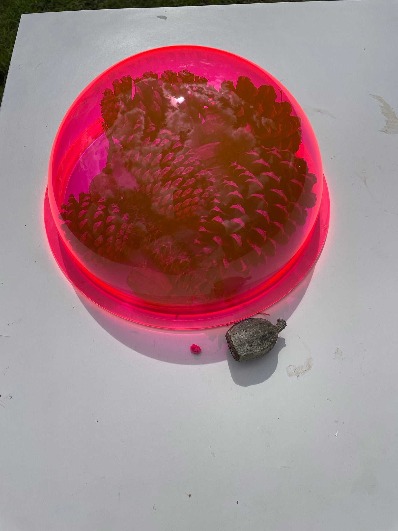 25cm Acrylic Dome Ball Sensory 5 Bowl For Play Light Table Reggio Inspired Toy