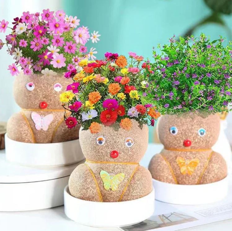 Flowering Houseplant Doll