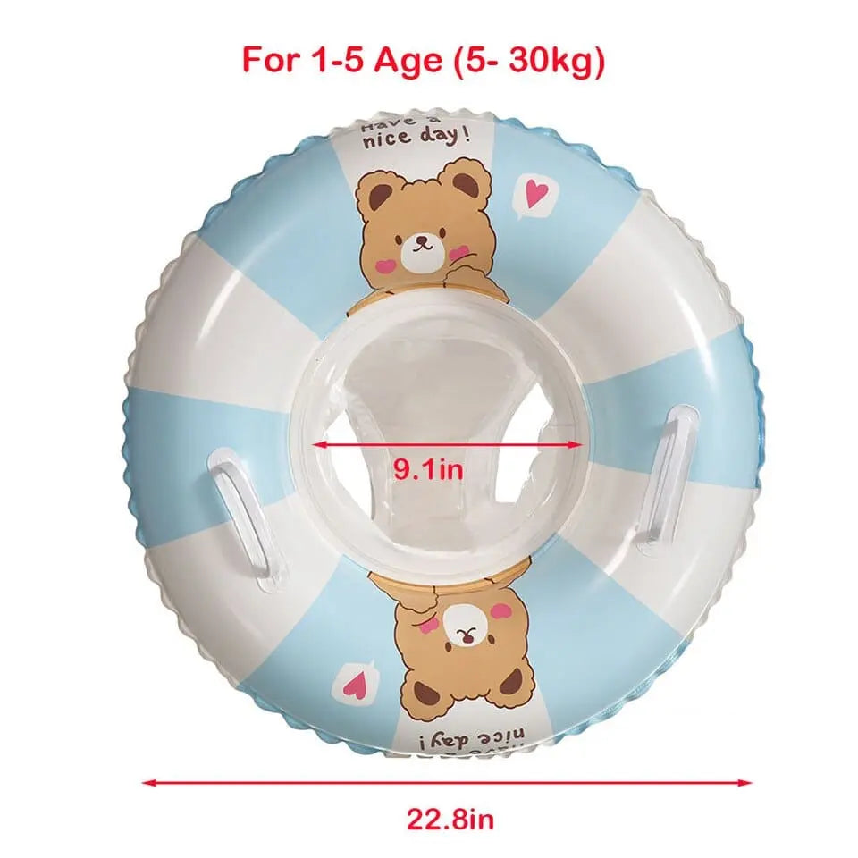 Fidtoy Pastel Inflatable Buoy – Montessori Swim Float for Toddlers 5-9