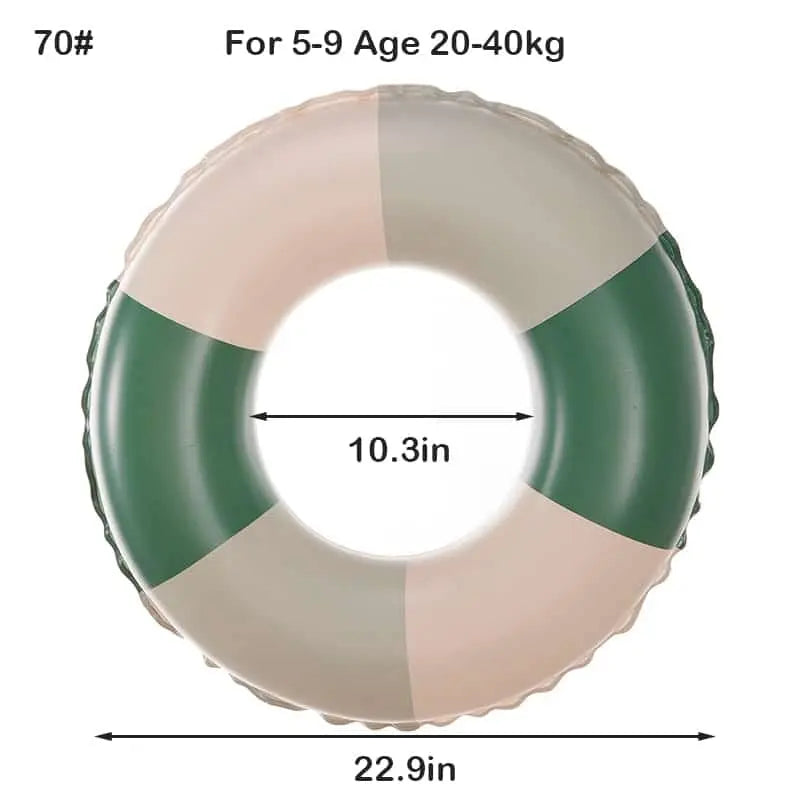 Fidtoy Pastel Inflatable Buoy – Montessori Swim Float for Toddlers 5-9