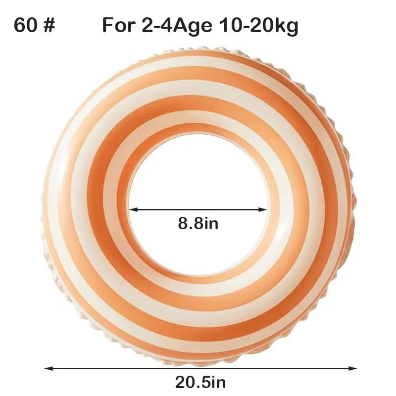 Fidtoy Pastel Inflatable Buoy – Montessori Swim Float for Toddlers 5-9