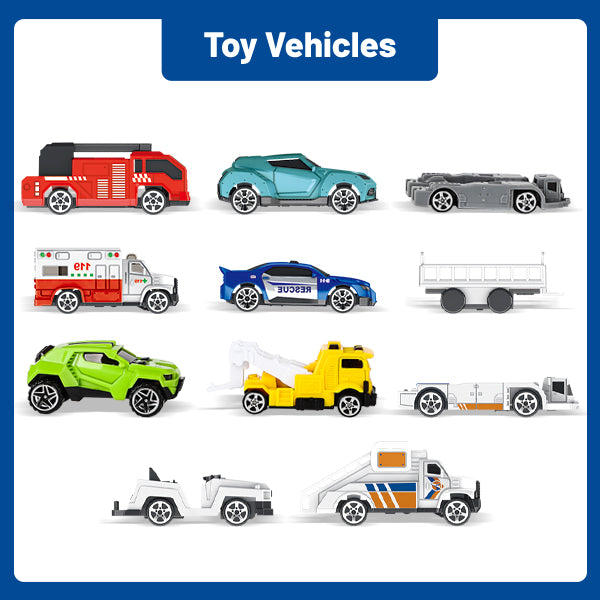 Interactive Aircraft Play Set for Kids with Big Battle Map Trucks aircraft tower and you get 2 airliners, 1 helicopter, aircraft trailer, aircraft lift, luggage truck, sports car, police car, ambulance and fire truck Military Toys for 3+