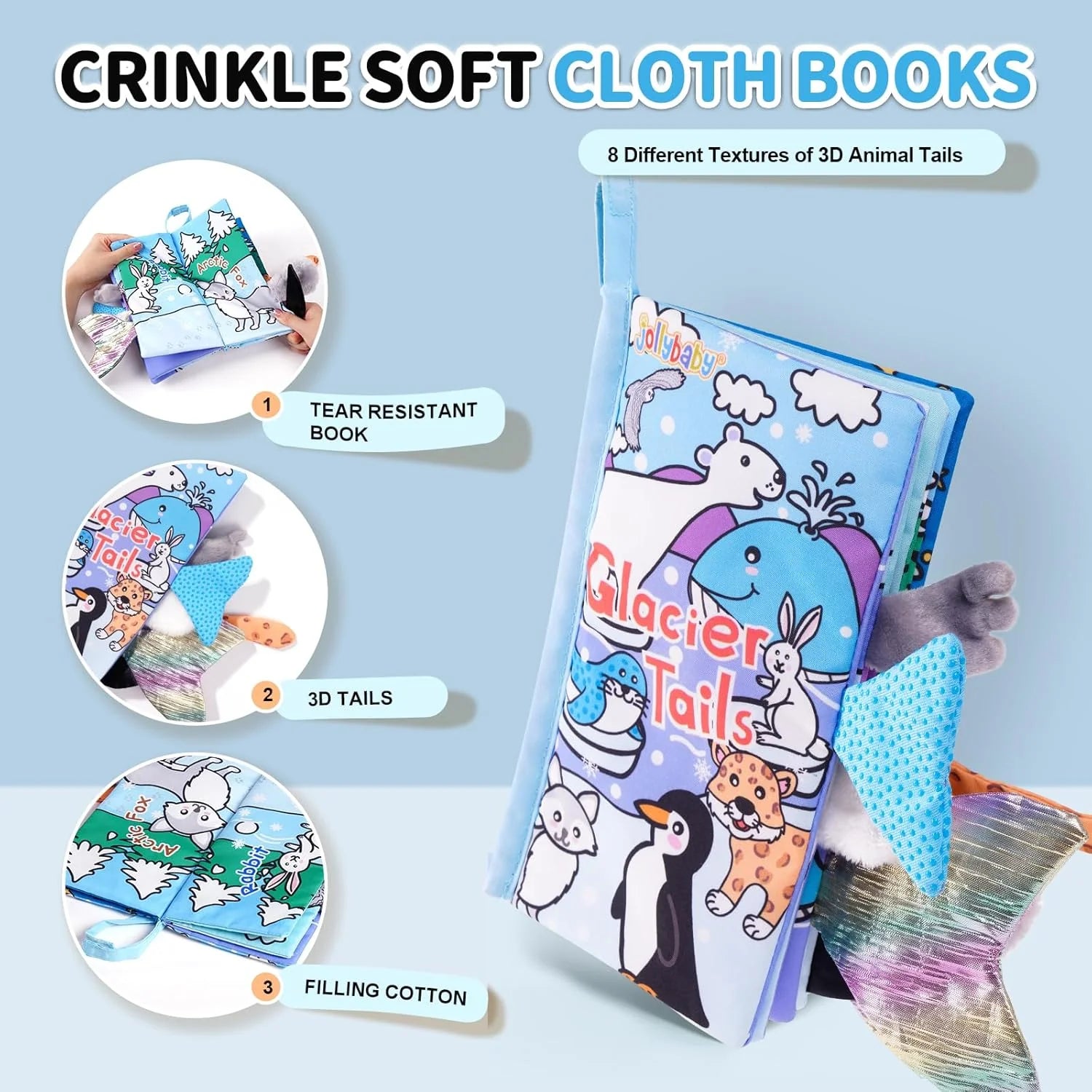 Livre en tissu Jollybaby