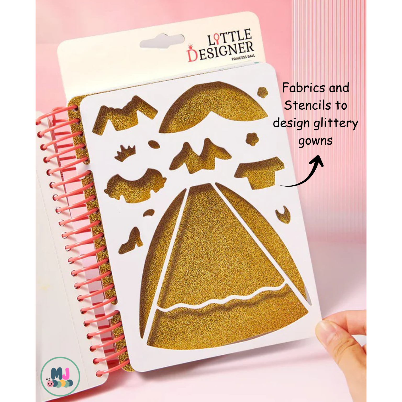 Little Designer - Princess Ball | Fashion Design with Fabrics, Accessory stickers, colors