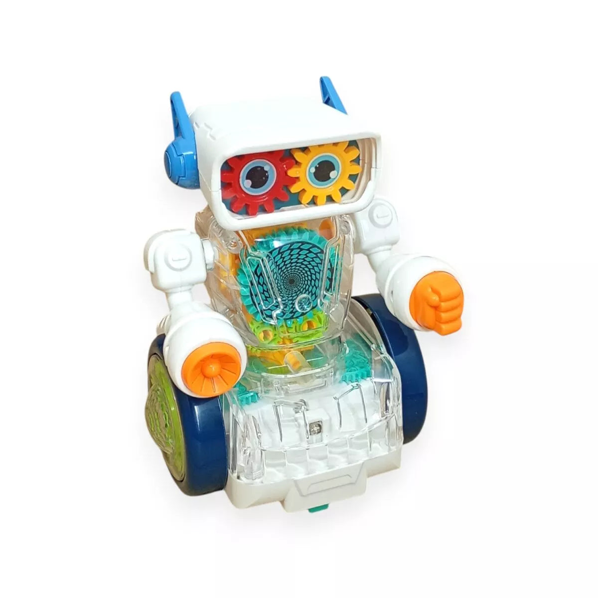 Fidtoy Juguete Robot Bailarín – Robot Eléctrico Caminador con Luces y Música para Niños de 3+