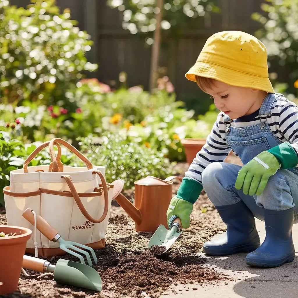 Garden Tools Kit for Kids Hands On Play