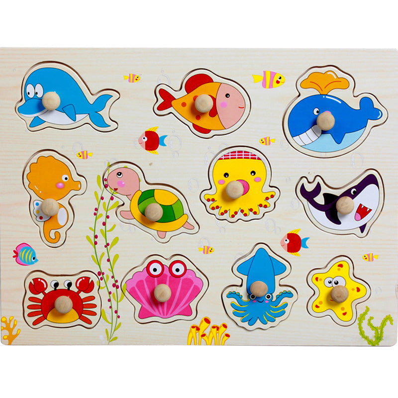 Montessori Peg Puzzles