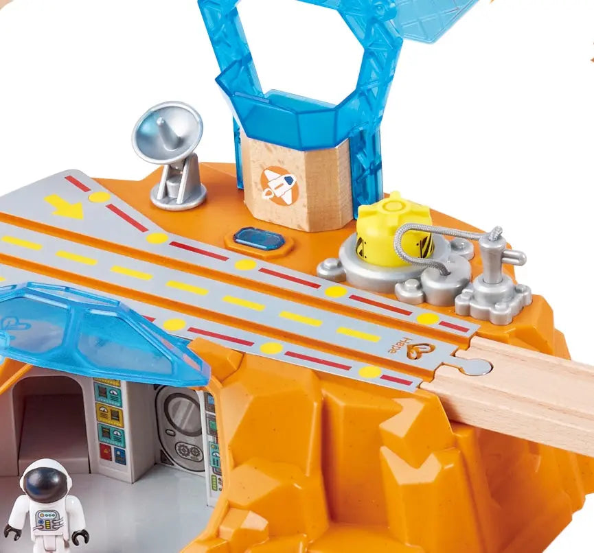 Fidtoy Space Train Set Toy Mars Railway Exploration Playset