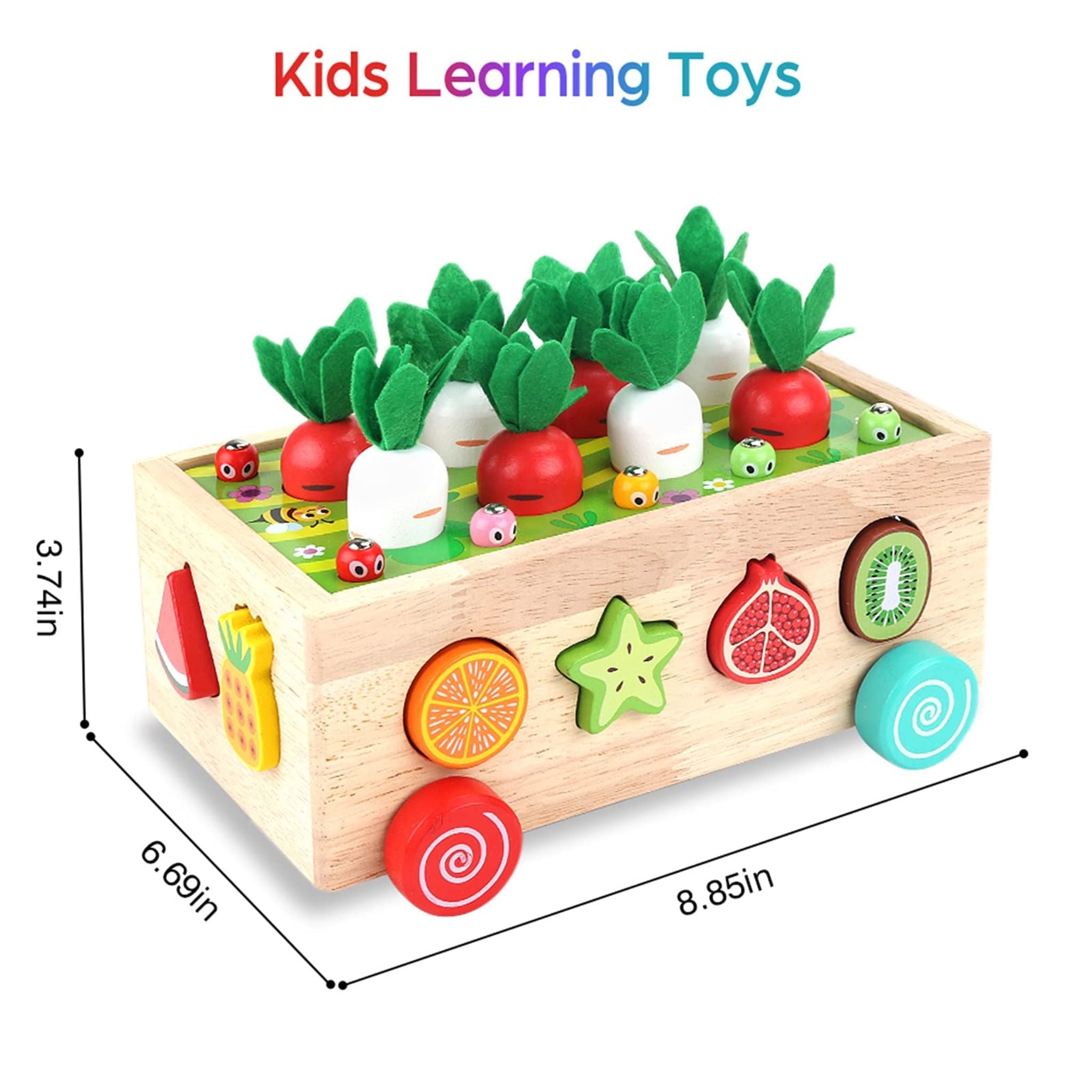 Juego Montessori Cosecha de la Granja