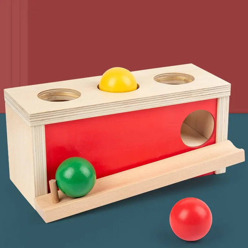 Fidtoy Hand-Eye Coordination Box for Toddlers – Montessori Wooden Fine Motor Learning Toy