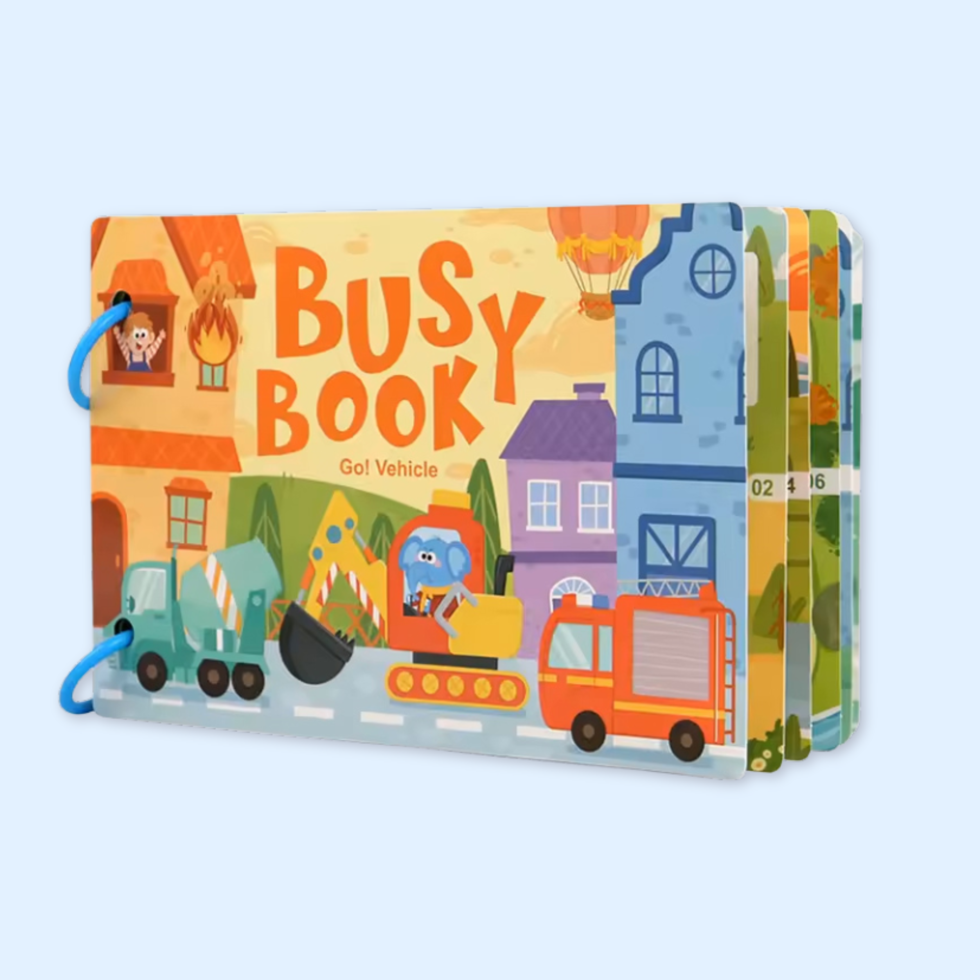 TibaToes™ Montessori Busy Book